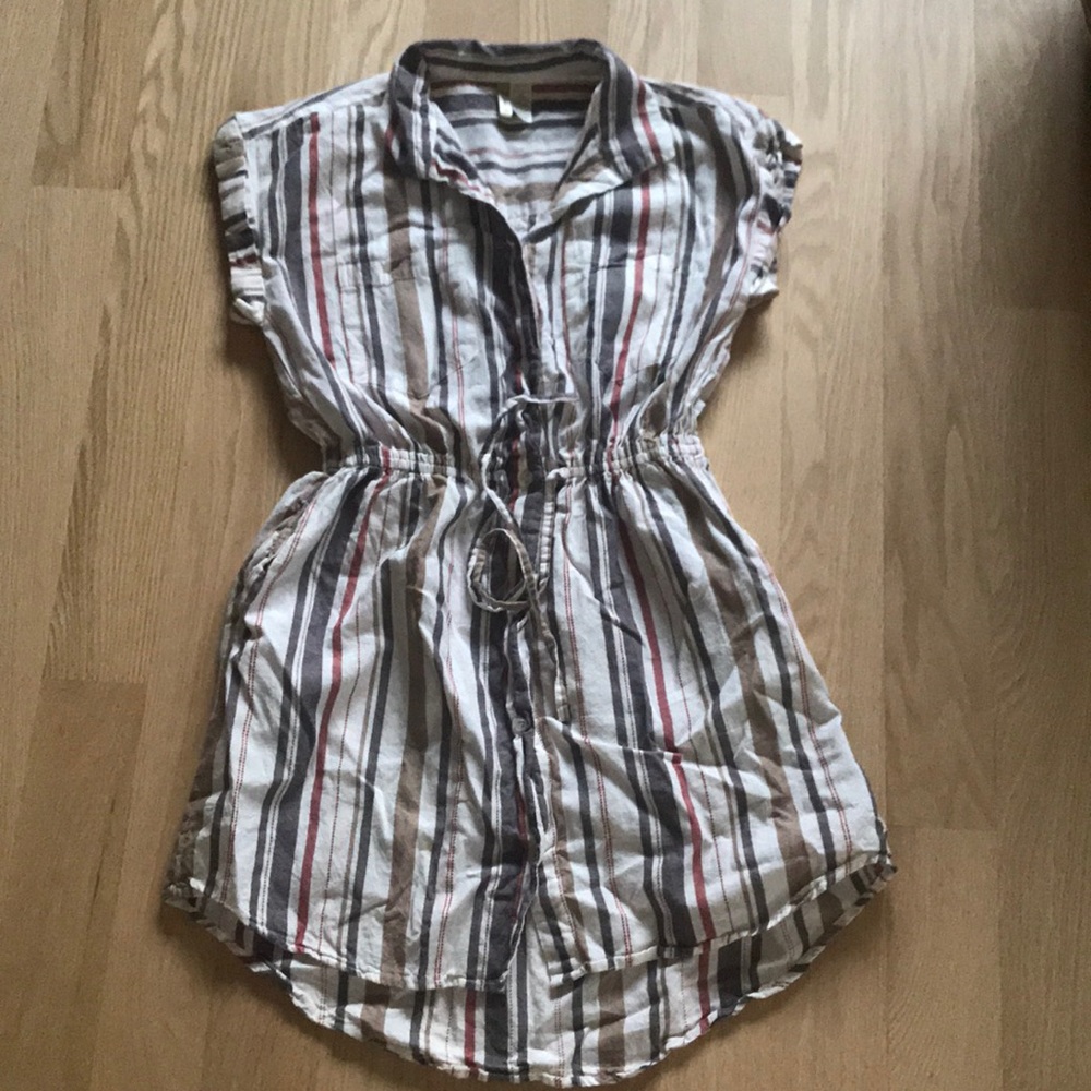 Japna cotton striped dress